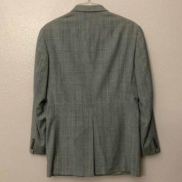 Nordstrom Chaps By Ralph Lauren Mens Virgin Wool Suit Blazer main color Gray - Picture 15 of 16